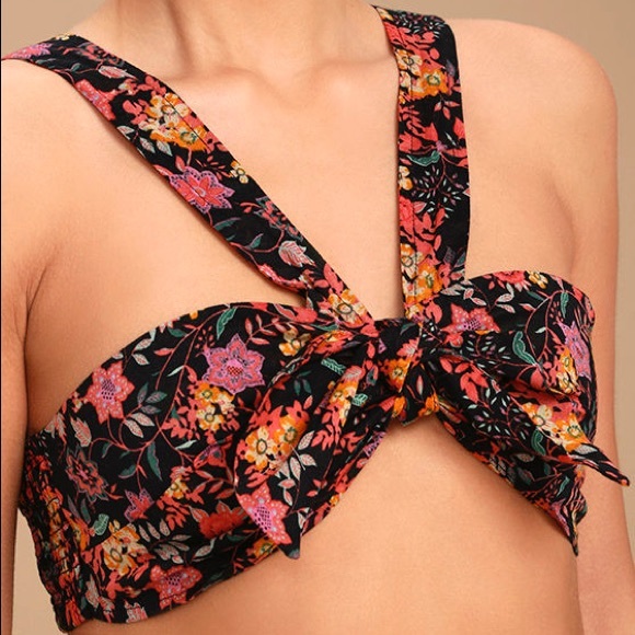 Free People NWT Tie Front Top - Picture 2 of 8